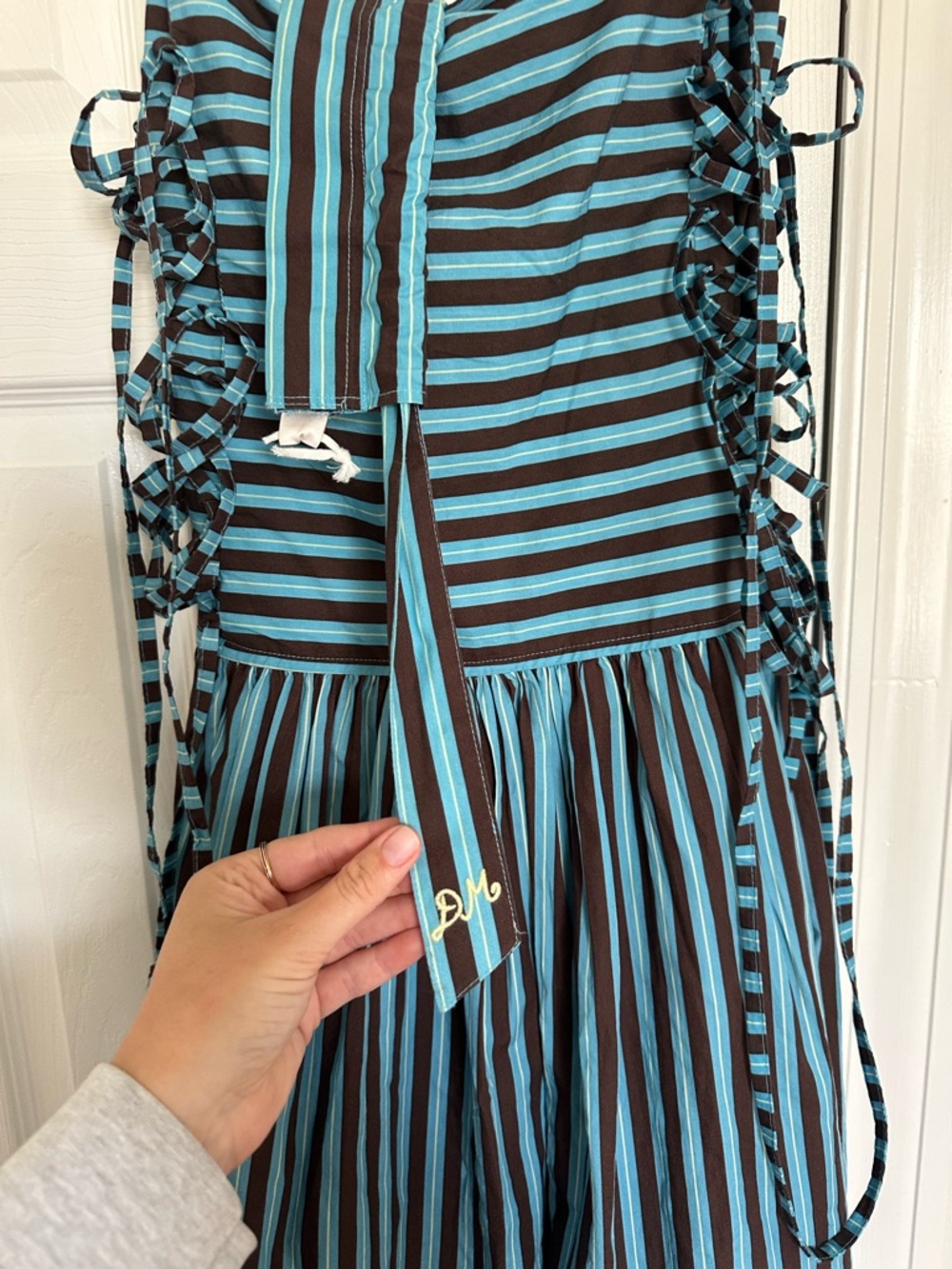 Damson Madder Angelina Midi Dress - Picture 4 of 9